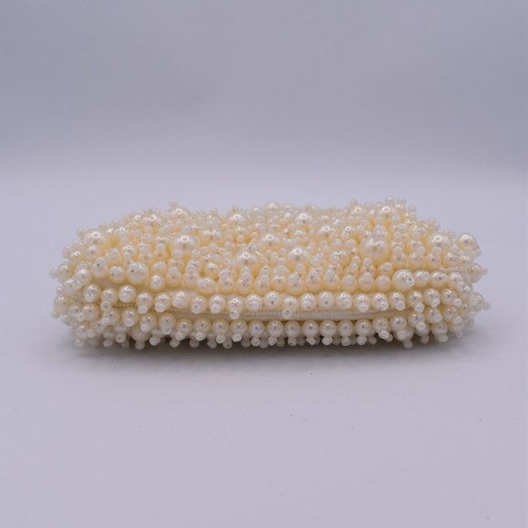 FAUX PEARL - BEADED HANDBAG - Picture 4 of 5